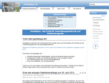 Tablet Screenshot of geraetetipps.de